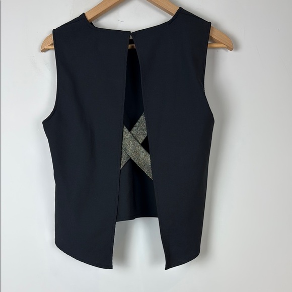 Mango Black Tank Top with Sleek Design - Picture 2 of 6